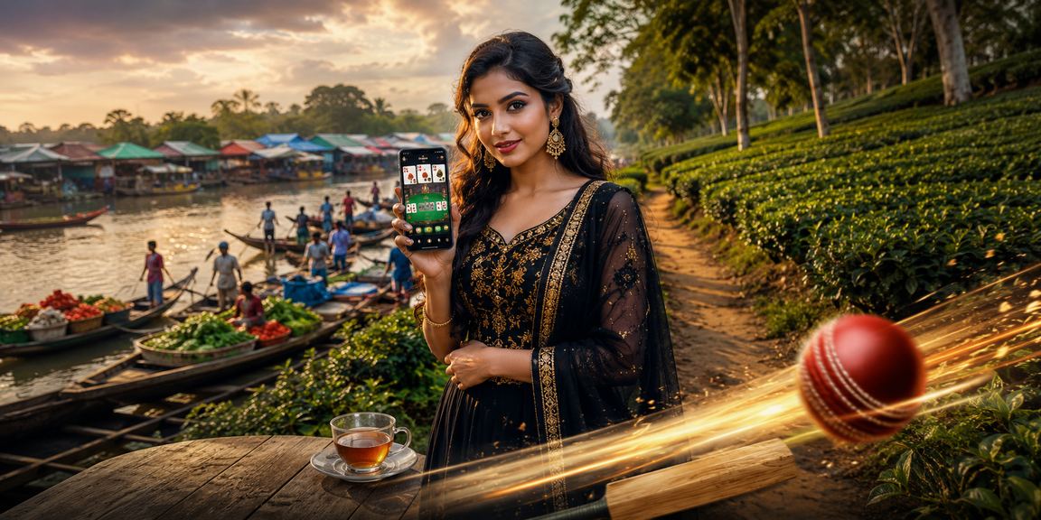 বরিশালের চা বাগানে ক্রিকেট বেটিং